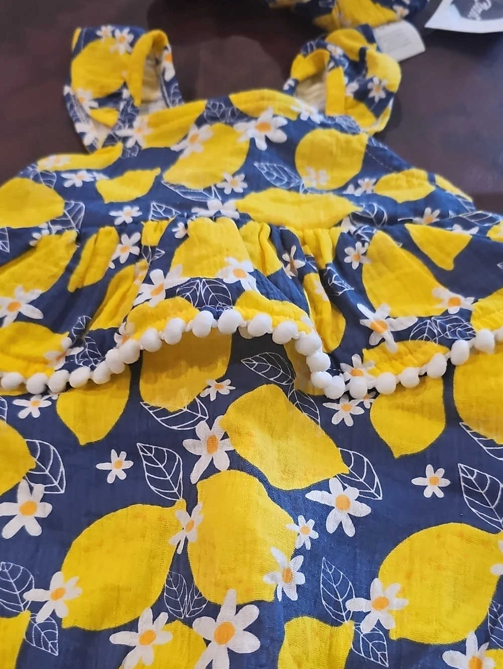 X Blue And Yellow OnePiece sz 6-9M​
